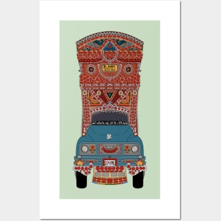 Pakistani Truck Art With Positive Quote Posters and Art